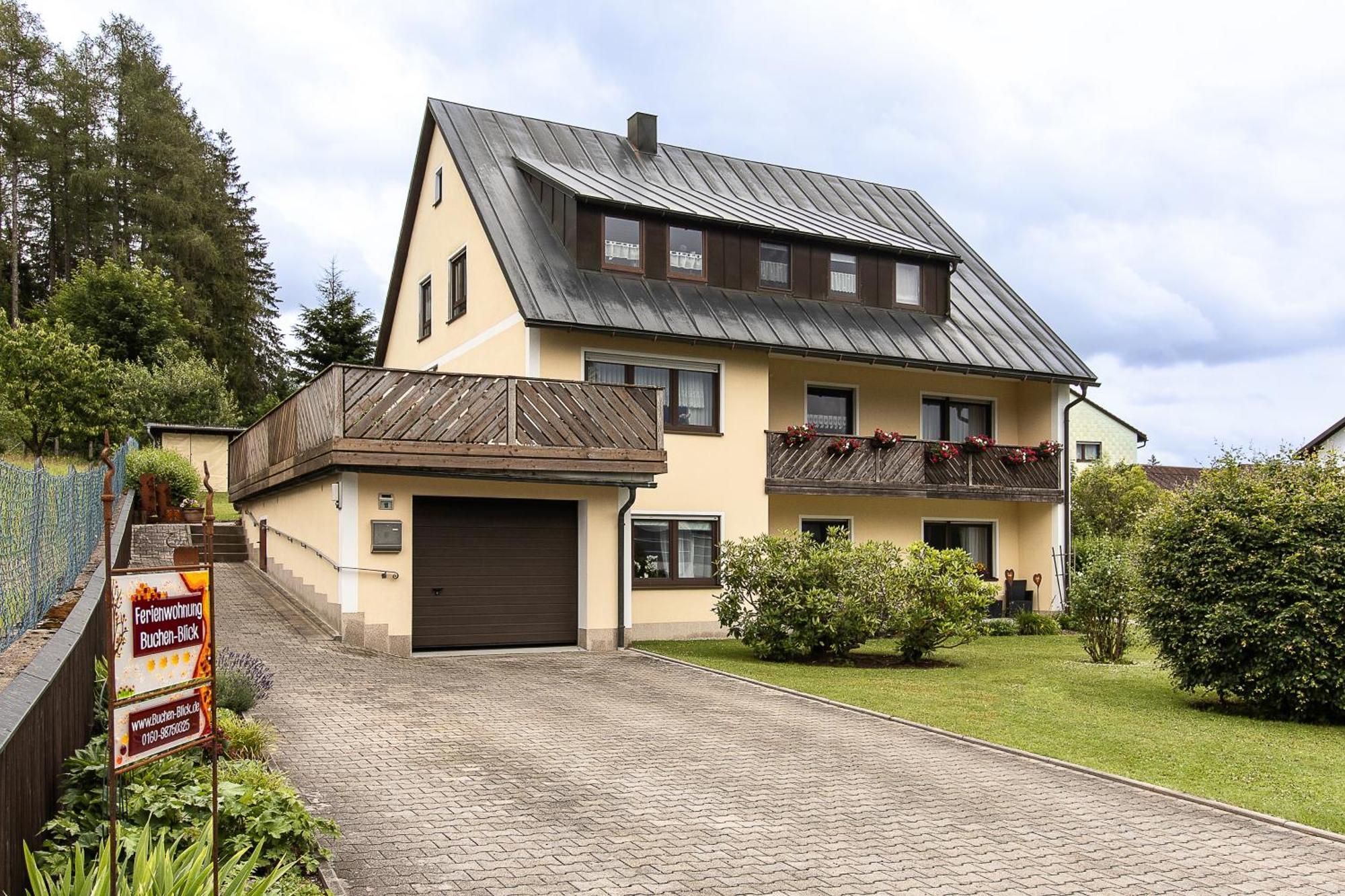 Buchen Blick - Ruhige Moderne Ferienwohnung 82Qm. Fichtelberg Esterno foto